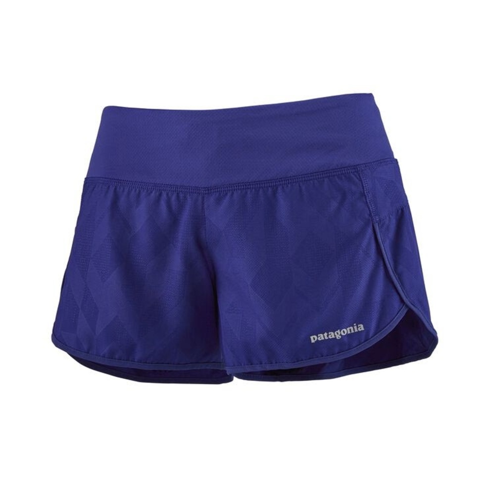 Patagonia Women's Strider Pro Shorts in blue - 3½"